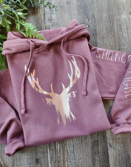 DEER HEAD HOODIE