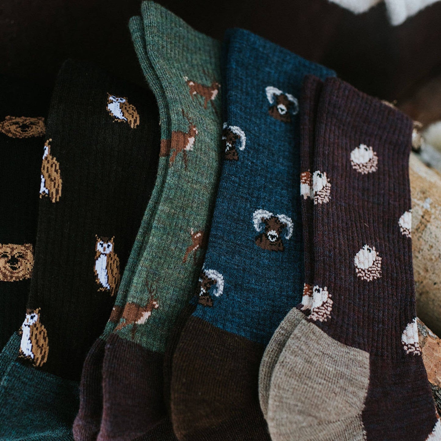 Women's Deer Merino Wool Socks