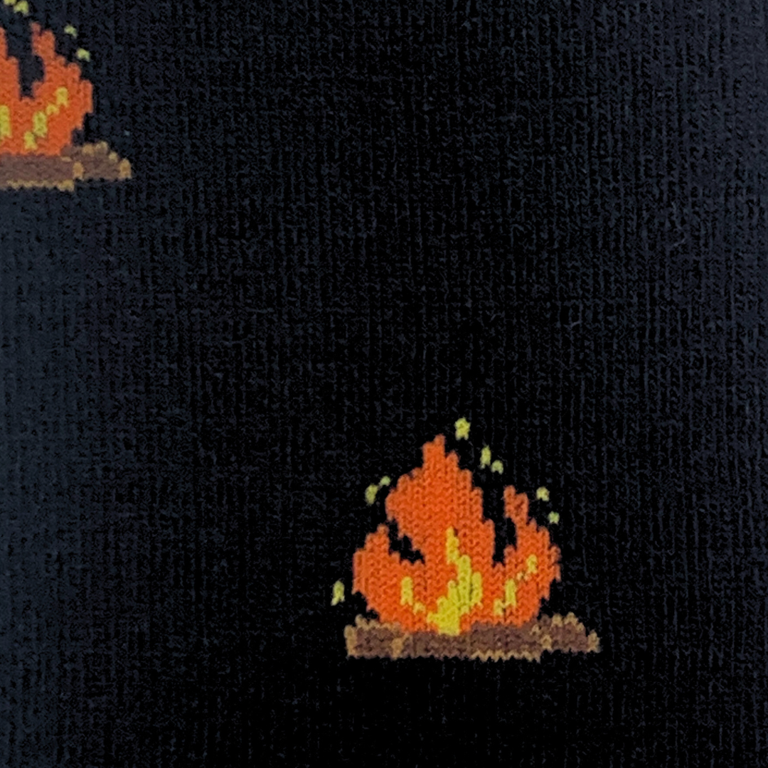 Women's Camping at Night Merino Wool Socks