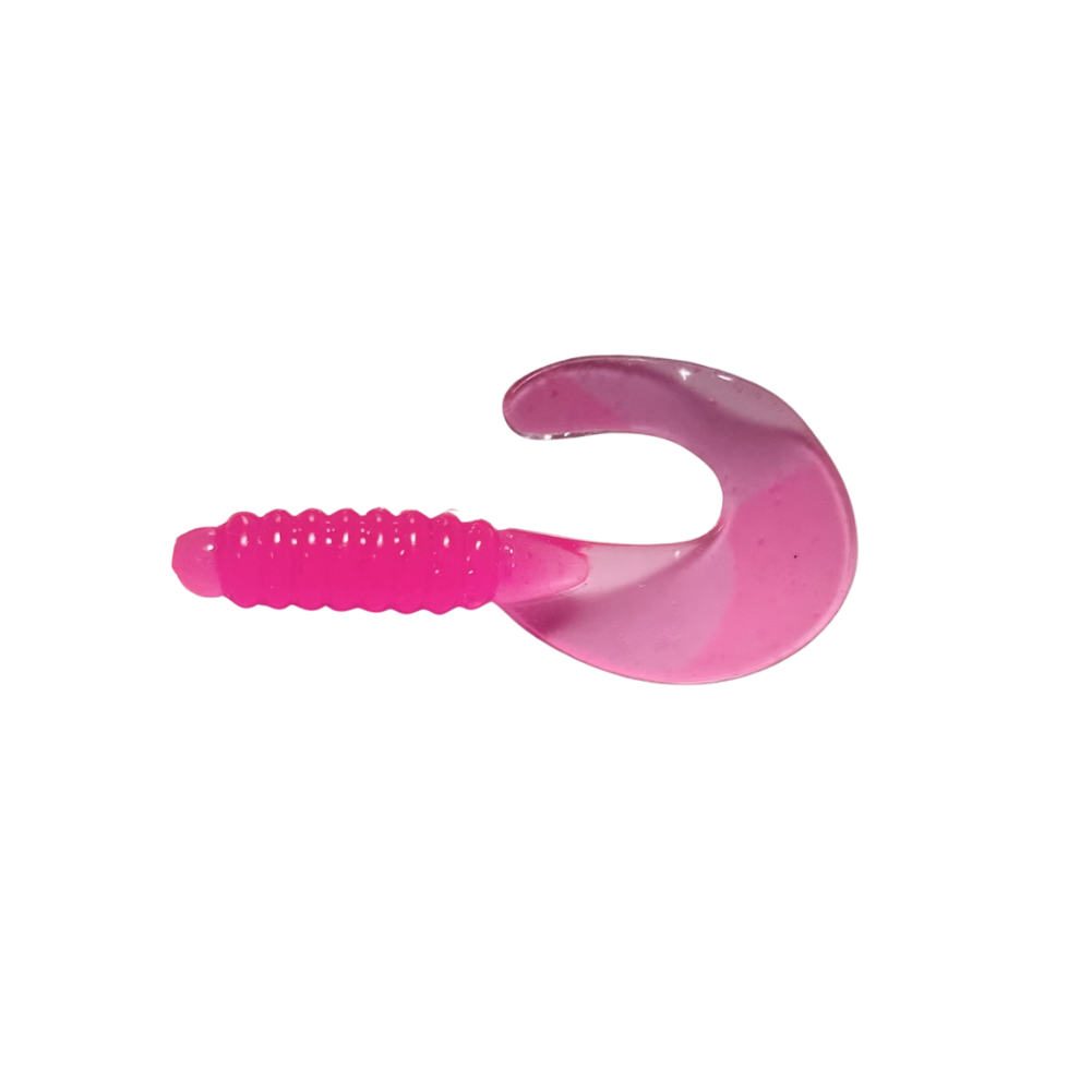 3" Grub - Hot Pink