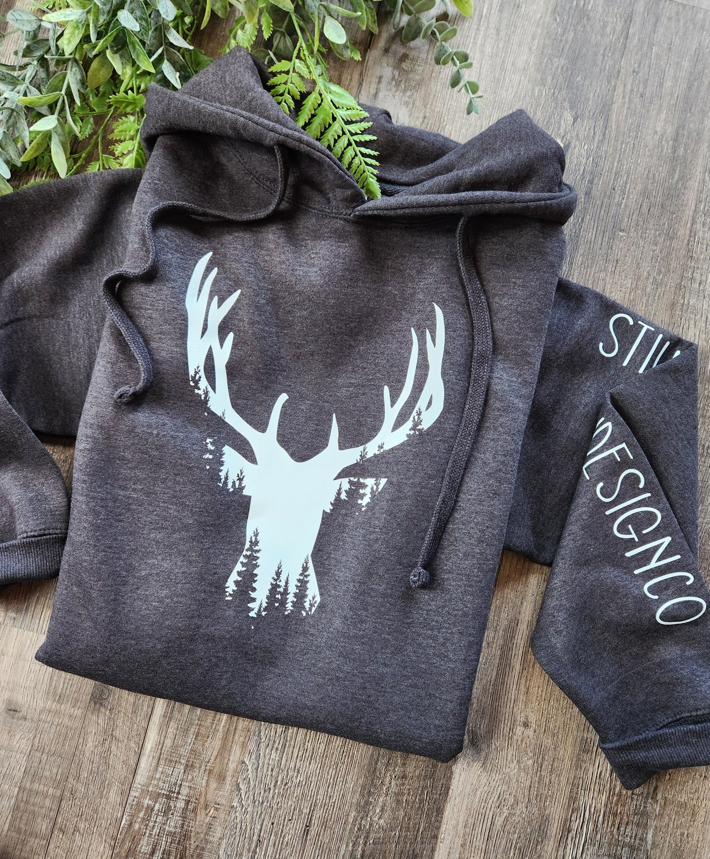 DEER HEAD HOODIE