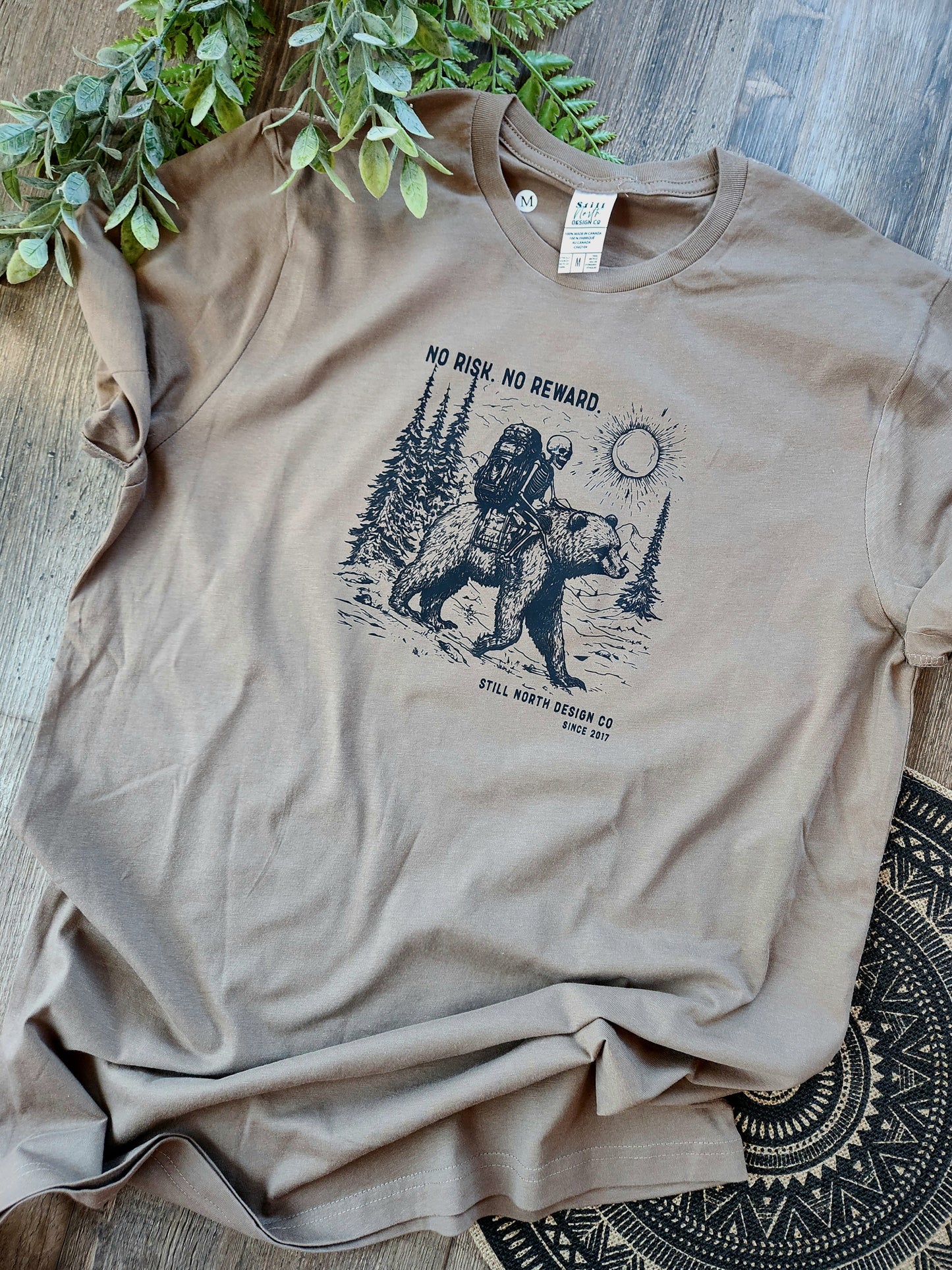 NO RISK, NO REWARD TEE