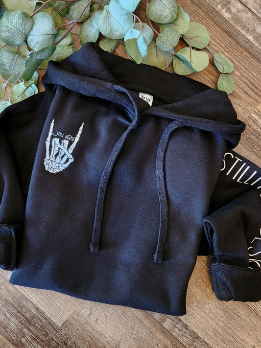 BAD TO THE BONE HOODIE