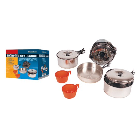 STAINLESS STEEL COOKSET