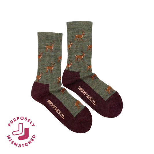 Women's Deer Merino Wool Socks